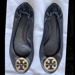 Tory Burch Black Flat Size 11